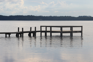 End of the Pier
                                                    (as viewed from the
                                                    side) - repaired