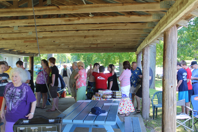 Friends &
                                                    Family at the Annual
                                                    Cookout