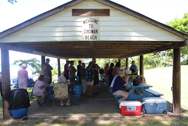 Friends &
                                                    Family at the Annual
                                                    Cookout