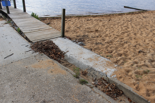 Picture of
                                                        repaired end of
                                                        drainage culvert
                                                        - 20150826