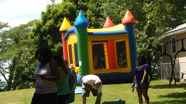 Friends & Family at theAnnual
                                Cookout