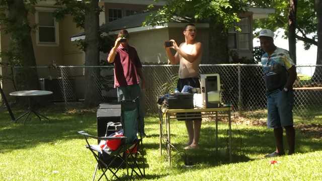 Friends & Family at theAnnual
                                Cookout