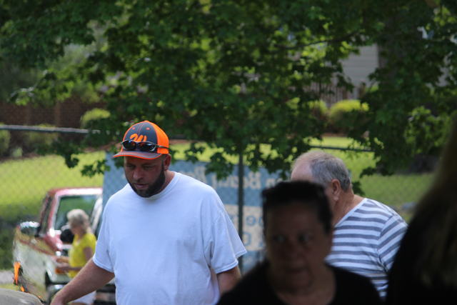 Friends &                                                     Family at the Annual                                                     Cookout