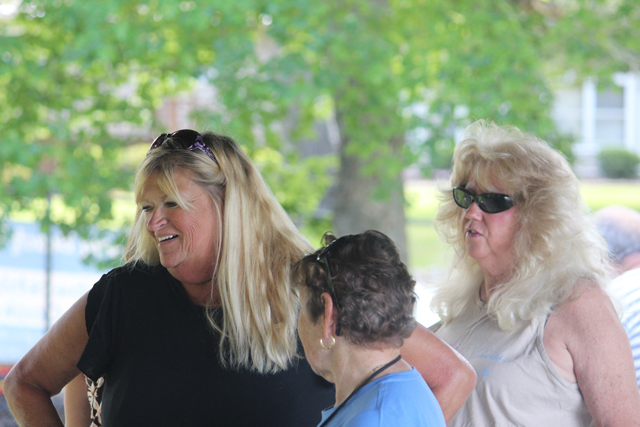 Friends &                                                     Family at the Annual                                                     Cookout