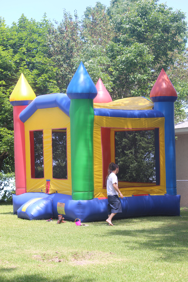 Friends &                                                     Family at the Annual                                                     Cookout