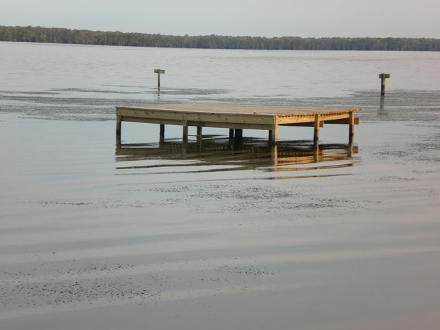 New
                                            Swim Platform 2012 at Chowan
                                            Beach