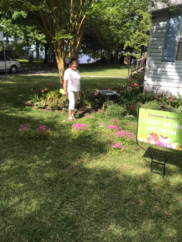 510 Chowan Trail - Loretta Frontin - May 2020 Yard of the Month