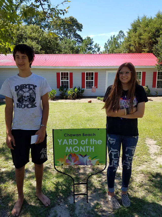 604 Pasquenoke Trail - Thadius & Skylie Brown - August 2022 Yard of the Month