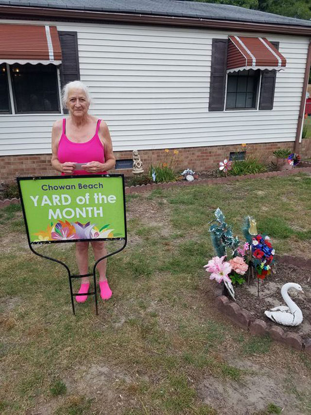 314 Roanoke Trail - Betty Melton - June 2023 Yard of the Month